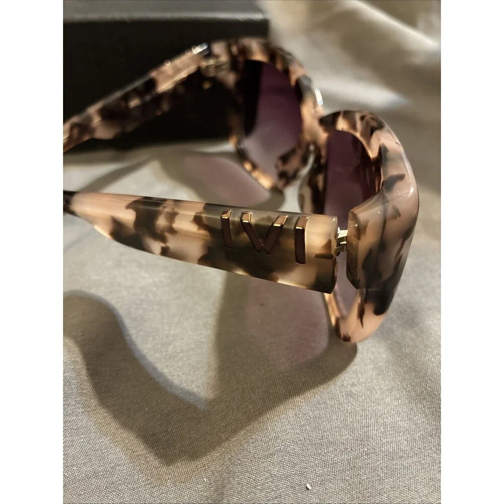 IVI Vision Beverly - Marbled Brown/Tan Gradient Lens Womens New